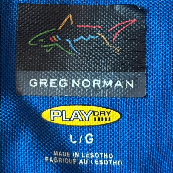 Greg Norman Collection Royal Blue Polo Shirt - Picture 4 of 10